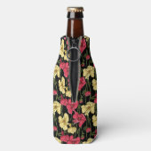 Elegant floreel patroon 2 flesjeskoeler (Fles Achterkant)