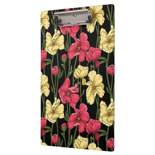 Elegant floreel patroon 2 klembord (Links)