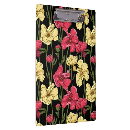 Elegant floreel patroon 2 klembord (Rechts)