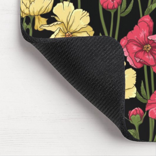 Elegant floreel patroon 2 muismat (Hoek)