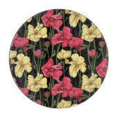 Elegant floreel patroon 2 snijplank (Voorkant)