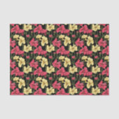 Elegant floreel patroon 2 tissuepapier (Voorkant)