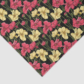 Elegant floreel patroon 2 tissuepapier (Detail)