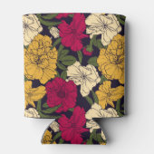 Elegant floreel patroon blikjeskoeler (Achterkant)