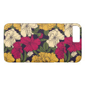 Elegant floreel patroon Case-Mate iPhone case (Achterkant (Horizontaal))