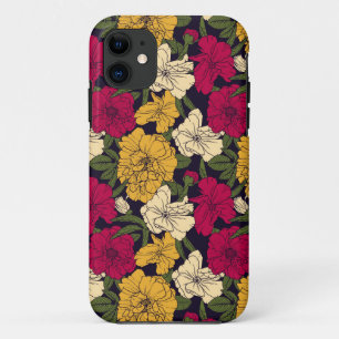 Elegant floreel patroon Case-Mate iPhone case