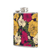 Elegant floreel patroon heupfles (Links)