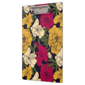 Elegant floreel patroon klembord (Links)