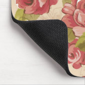 elegant floreel patroon Mousepad Muismat (Hoek)