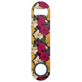 Elegant floreel patroon speed flessenopener (Achterkant)