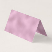 Elegant floreus Paars roze goudmonogram Visitekaartje (Achterkant)