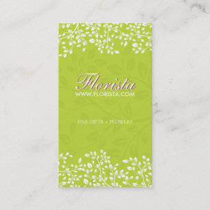 Elegant Florist Visitekaartjes