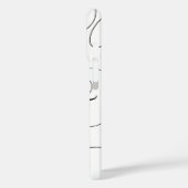 Elegant Flourged Lettering Selfie Calligrafie Case-Mate iPhone Case (Achterkant / Links)