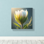 Elegant Flower Canvas Afdruk (Insitu (Houten vloer))
