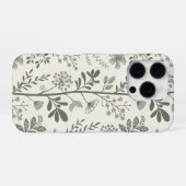 Elegant Flower Garden Reverie Botanical iPhone Hoesje (Achterkant horizontaal)