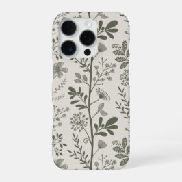 Elegant Flower Garden Reverie Modern Botanical iPhone 16 Pro Hoesje