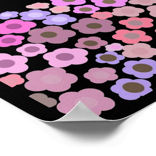 Elegant Flower Mirage Poster (Hoek)