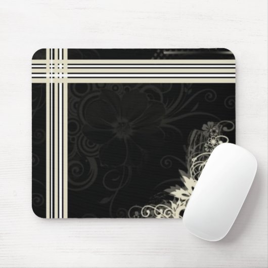 Elegant Flower Mousepad Muismat (Met muis)