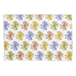 Elegant Flower Pattern Kussensloop