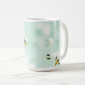 Elegant Flower Print Coffee Mok (Voorkant rechts)