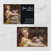 Elegant Flower Shop Visitekaartje (Voorkant / Achterkant)