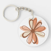 Elegant Flower Sleutelhanger (Voorkant)