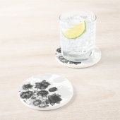 Elegant Flower Wedding Onderzetters (Zijkant)