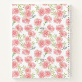 Elegant Flowers Baby shower Geschenklijst Notitieb Notitieboek (Achterkant)