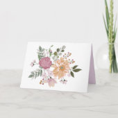 Elegant Flowers, een vriend is... Kaart (Voorkant)