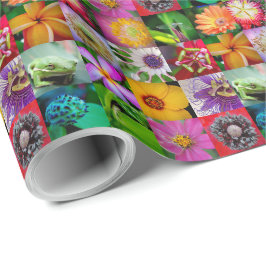 Elegant Flowers en Creatures Floral Pattern Cadeaupapier