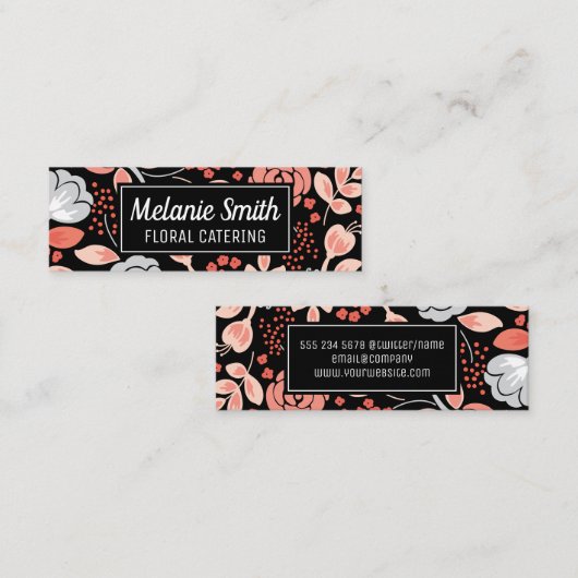 Elegant Flowers | Florist Catering Mini Visitekaartje (Voorkant / Achterkant)