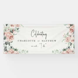 Elegant Flowers in Spring Blush Wedding Spandoek