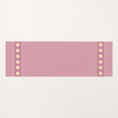 Elegant Flowers op Light Roos Gold Shades Yogamat (Voorkant (horizontaal))