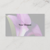 Elegant Flowers Profile Card Visitekaartje (Achterkant)