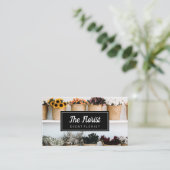 Elegant Flowers Visitekaartje (Staand voorkant)