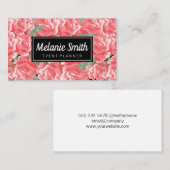 Elegant Flowers Visitekaartje (Voorkant / Achterkant)