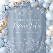 Elegant Flowers Vrijgezellenfeest Achtergrond Wandkleed