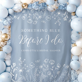 Elegant Flowers Vrijgezellenfeest Achtergrond Wandkleed