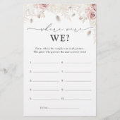 Elegant Flowers Waar Waren We Vrijgezellenfeest Ga (Voorkant)