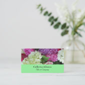  Elegant Flowers Wedding Planner of Florist Visitekaartje (Staand voorkant)