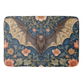 Elegant Flying Bat William Morris geïnspireerd Blo Badmat (Voorkant)