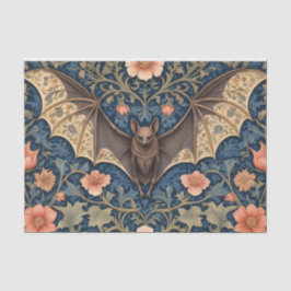 Elegant Flying Bat William Morris geïnspireerd Blo Tissuepapier