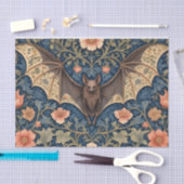 Elegant Flying Bat William Morris geïnspireerd Blo Tissuepapier (Craft)