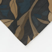 Elegant Flying Hummingbird William Morris geïnspir Fleece Deken (Hoek)