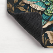 Elegant Flying Hummingbird William Morris geïnspir Muismat (Hoek)