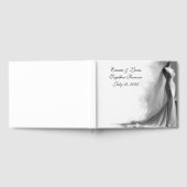 Elegant Foil Guestbook – Romantic Wedding Gastenboek (Volledig)