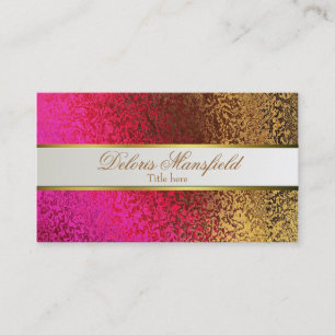 Elegant Foil Kijk Visitekaartje