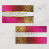 Elegant Foil Kijk Visitekaartje (Voorkant / Achterkant)