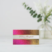 Elegant Foil Kijk Visitekaartje (Staand voorkant)