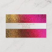 Elegant Foil Kijk Visitekaartje (Achterkant)